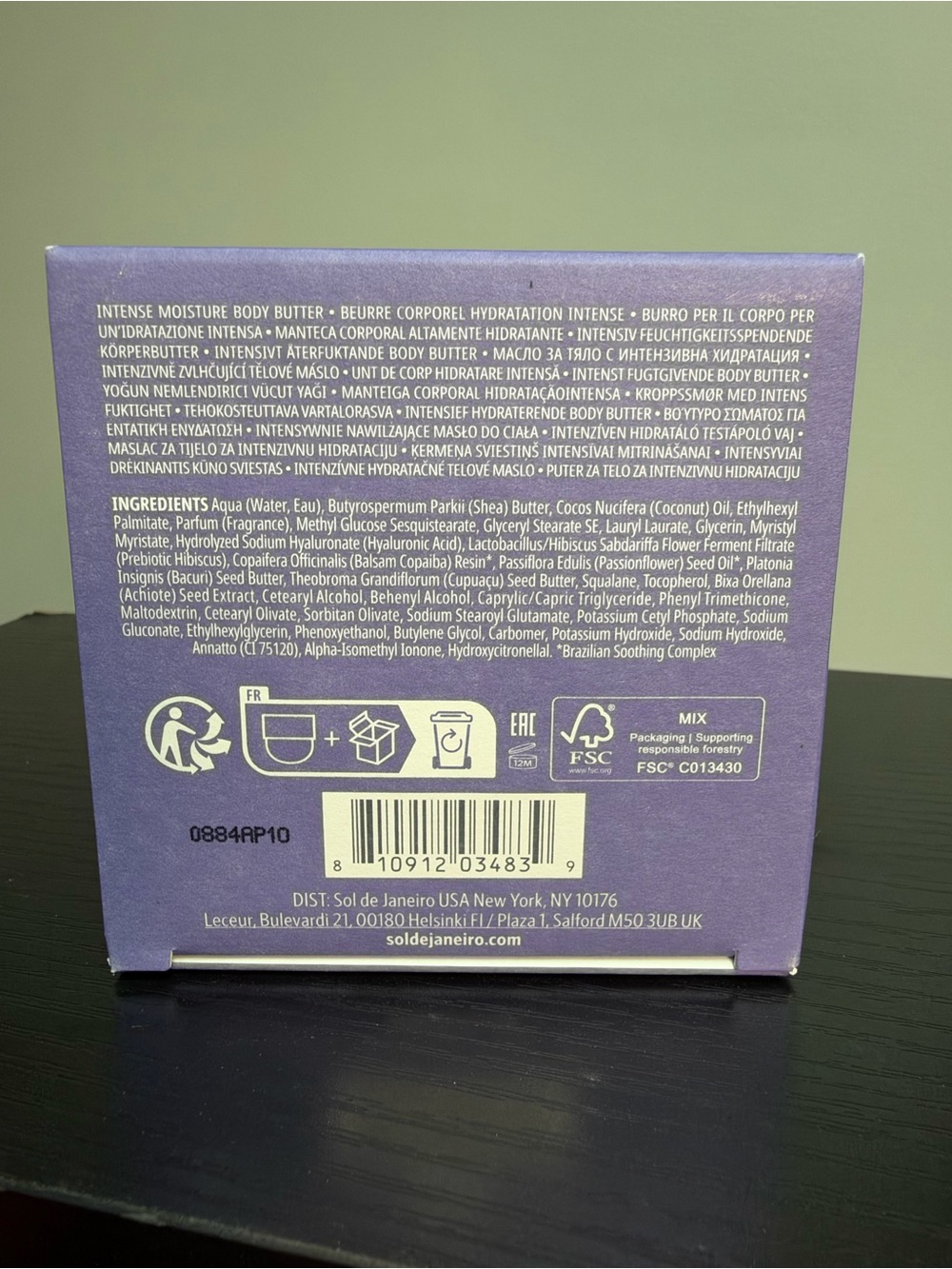 Sol de Janeiro Violet Delícia Drench Body Butter - Picture 4 of 4